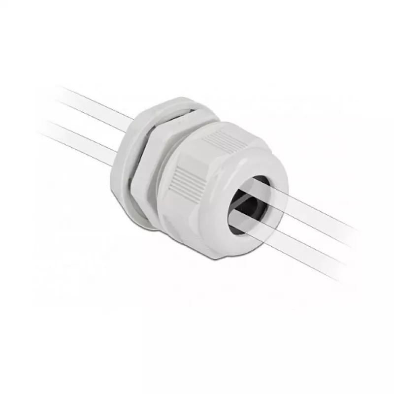 Cable Gland DeLOCK 60392 Grey Plastic 2 pc(s)
