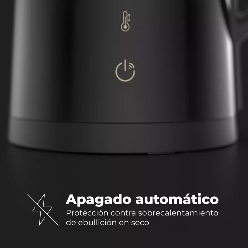 AENO EK7S electric kettle 1.7 L 2200 W Black