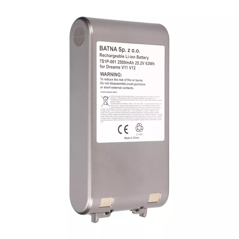 Replacement Battery Extralink for Dreame V11 V12 V11SE V12Pro 2500mAh Li-ion