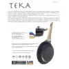 Round Pan Beper PE.125 Black