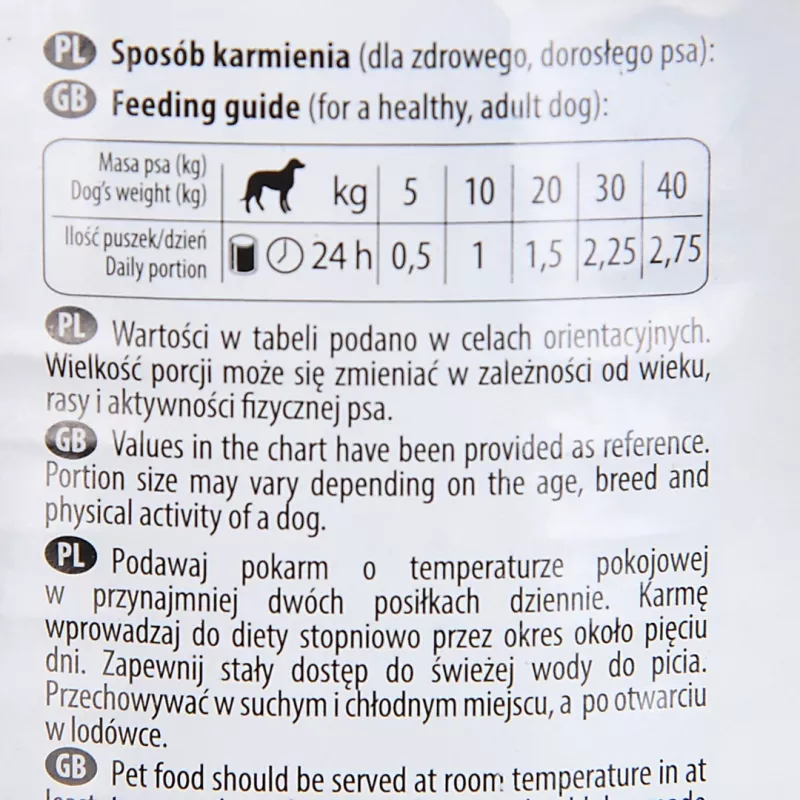 Wet dog food Dolina Noteci Trout Adult 800 g — grain-free, 12% protein, 6% fat