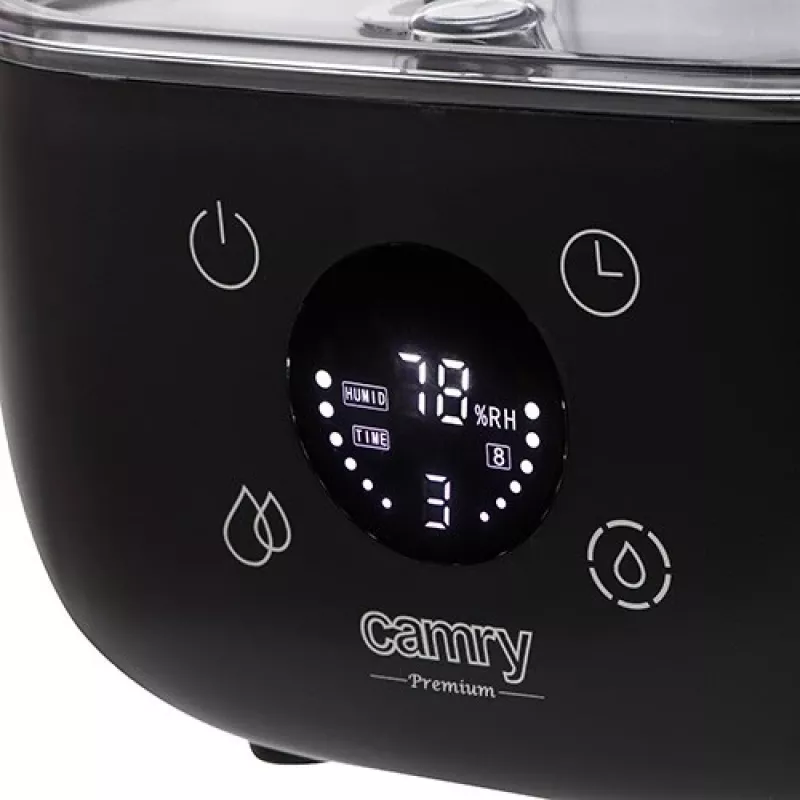 Camry | CR 7973b | Humidifier | 23 W | Water tank capacity 5 L | Suitable for rooms up to 35 m2 | Ultrasonic | Humidification capacity 100-260 ml/hr | Black