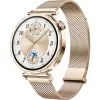 Smartwatch HUAWEI WATCH GT5 41 mm — 1.32 inch AMOLED, 466×466, 323 mAh, stainless steel case, gold band