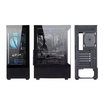 Case | GOLDEN TIGER | Supported motherboard form factors ATX/micro ATX | Black | Midi Tower | Raider DK-6 | RAIDERDK6