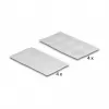 Mounting pad DeLOCK 19089 Hook-and-loop dots round 64 pieces white