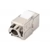 Digitus CAT 6A Keystone module, shielded with intelligent cable manager