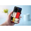 Phone case man and wood for Galaxy S20 Ultra — wood black protective cover