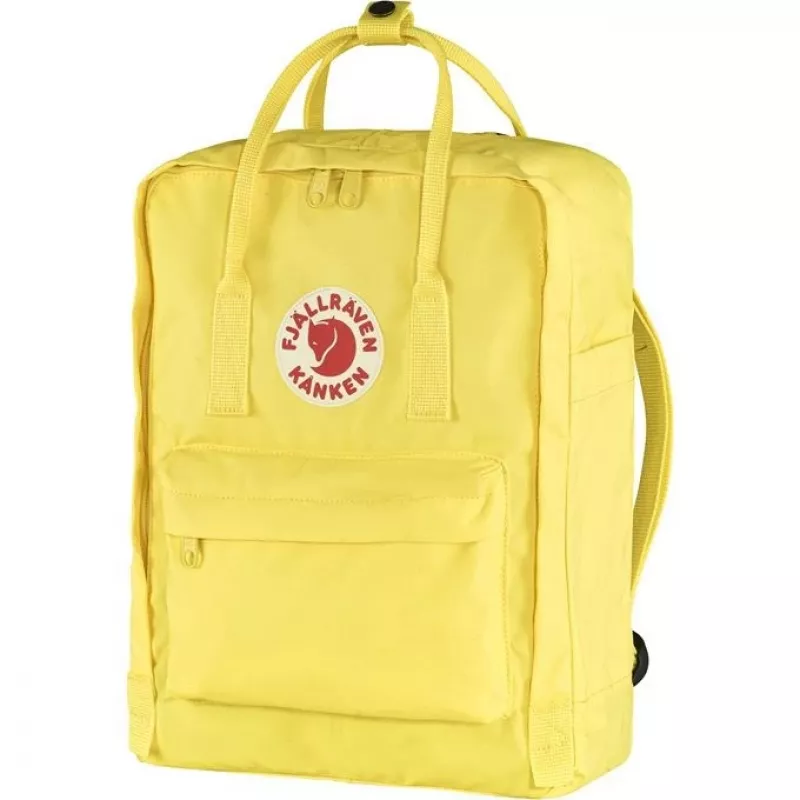 Casual backpack Fjällräven Kanken Yellow Polypropylene Vinylon