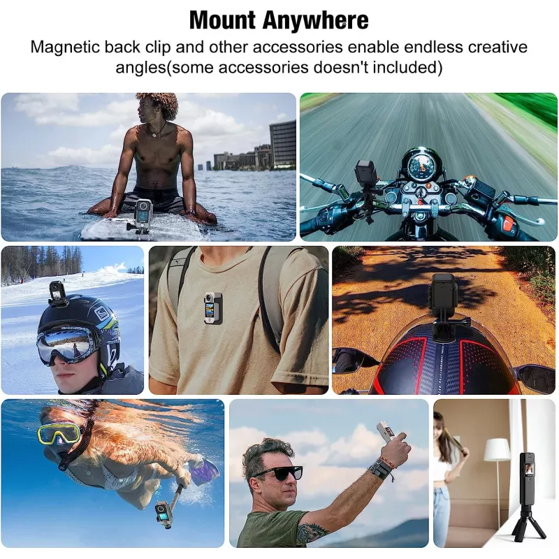 Action camera SJCam C300 4K 30fps, compact waterproof design