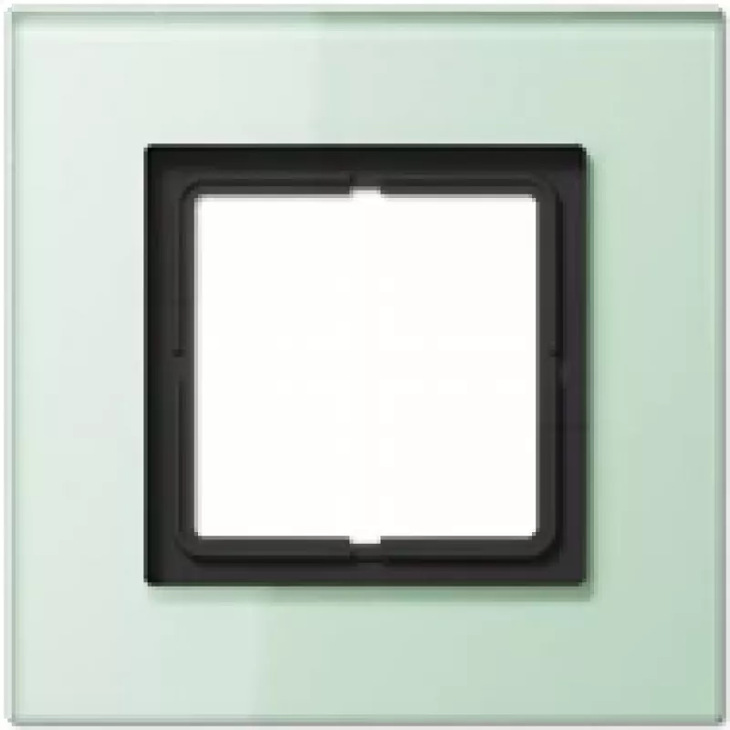JUNG LSP 981 GLAS. Produktfarbe: Schwarz, Grün, Material: Glas. Breite: 115 mm, Höhe: 115 mm (LSP981GLAS)