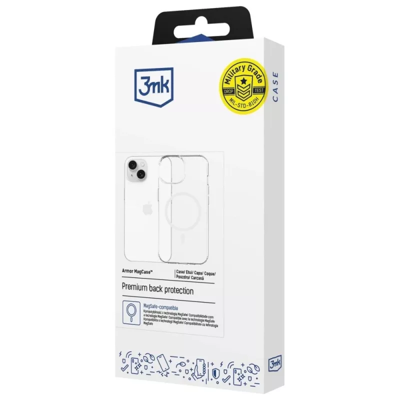 Protective MagCase Armor by 3MK for Apple iPhone 13/14 — magnetic compatibility, slim design