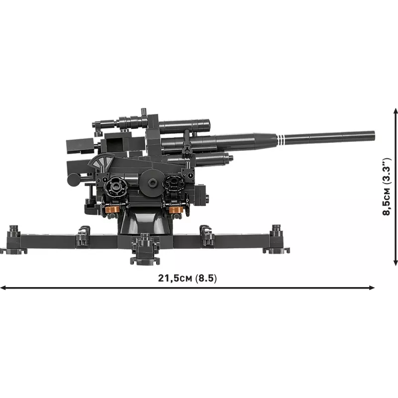 Construction Set Cobi Blocks 10.5 cm Flak 39 — 339 pieces