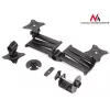Monitor desk mount MACLEAN MC-691 for 3 monitors — adjustable height and tilt