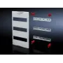 Enclosure cover Rittal SV 9666.300, white polystyrol protective panel
