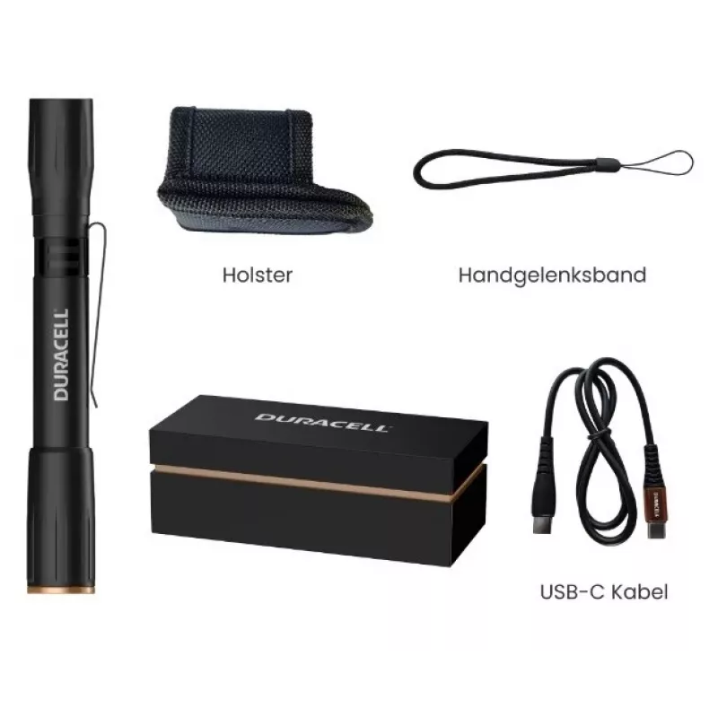 Duracell DF400R Gift Box Flashlight black
