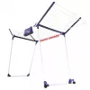 Floor-standing laundry drying rack Leifheit Pegasus 200 — blue/white