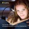 Varta 16618 - Clip Flashlight - Black - Silver - Plastic - LED - 1 lamps - 9 lm