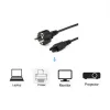 Equip High Quality Power Cord, C5 to Schuko