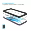 Tempered glass screen protector FIXED for Apple iPhone 17 2.5D Full Cover — 2 pcs, black