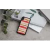 Smartphone case iKins for iPhone XS / iPhone XS Max Short Cake Black protective cover