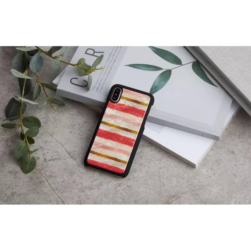 Smartphone case iKins for iPhone XS / iPhone XS Max Short Cake Black protective cover
