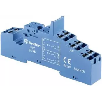 Finder Relay Socket 1 pc(s) 95.P5 Serie 40, Serie 44, Serie 99, Serie 86 40.52, Finder (95.P5)