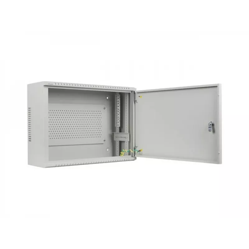 Szafa Rack Lanberg 19 4U+3U 540x200mm, Niskoprofilowa, Wiszca, Szara