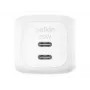 Wall charger Belkin WCH019KQWH 50W Dual USB-C PD PPS