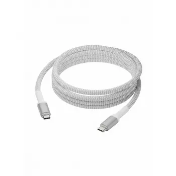 USB cable d bramante re-charge Pro Lightning male to Lightning male 2 m white