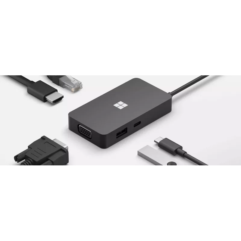 Laptop Dock Microsoft 1E4-00002 Black