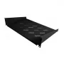 ALLNET ALL-S0002013 2U Fixed Rack Shelf 400mm Front Mount Black