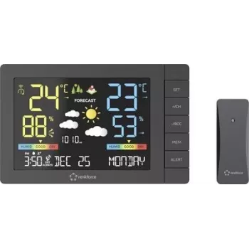 Renkforce Digitale-Wetterstation Black (RF-4883632)