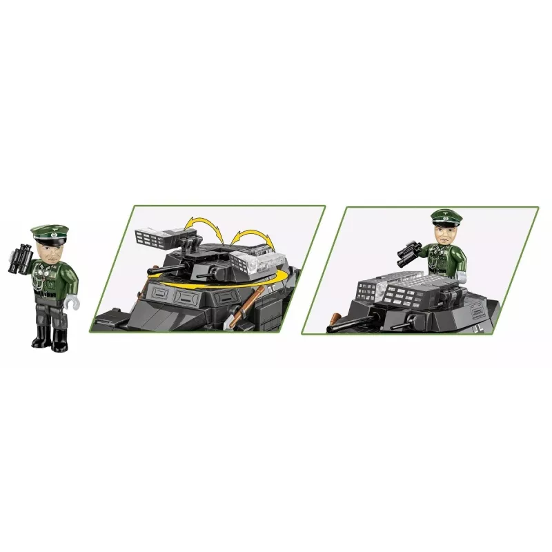Cobi Blocks Sd.Kfz 222 model kit COBI-2657 — 502 blocks