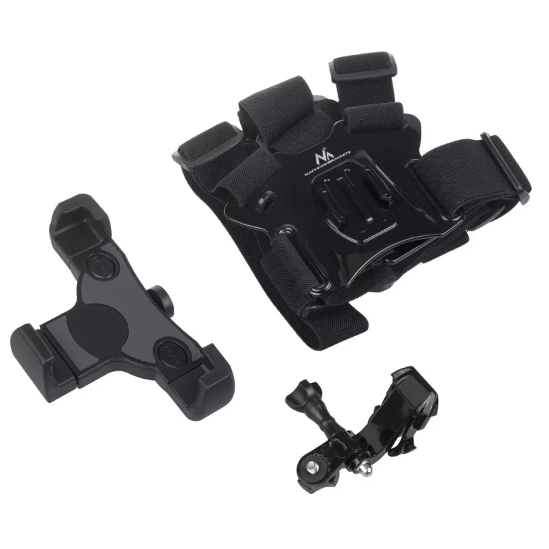 Sports Harness MACLEAN MC-445 — universal chest mount for phones, cameras and GoPro