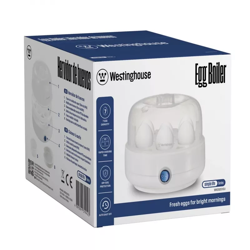 Egg cooker Westinghouse WKEB201EU — countertop electric egg boiler for up to 7 eggs