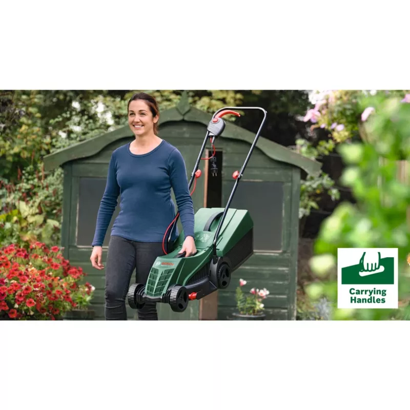 Bosch EasyRotak 32-205 Walk behind lawn mower AC Green