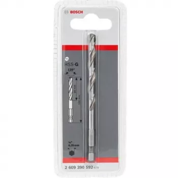 Centering Drill Bit Bosch HSS-G Pilot Drill Bits 6.35 mm