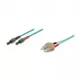 Patch Cable LWL Duplex OM3 (Multimode, 50/125) SC/ST, LSZH, reversible polarity, 3m, Good Connections®