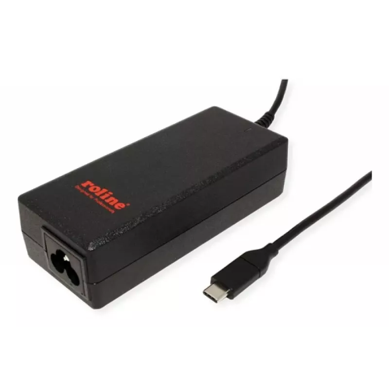 Power supply ROLINE C5-BU 65W USB Type C, 65 W output, USB‑C PD compatible