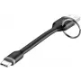 Renkforce RF-3425172 USB Cable 0,1 m USB 2.0 USB A USB C Black (RF-3425172)