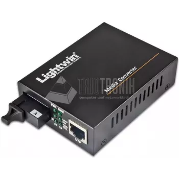 Lightwin Fast Ethernet WDM Converter 100Base-LX, Singlemode, 20KM Media Converter (LWC-10/100-SF-S20-A)