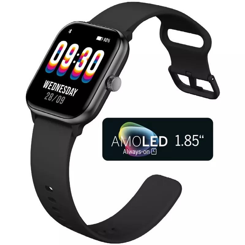 Smartwatch Beafon 201 4.7 cm AMOLED GPS 300 mAh Silver