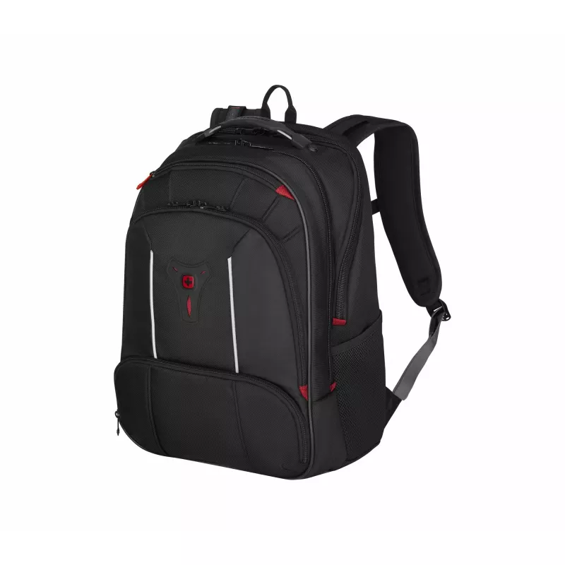 Wenger Carbon Pro Business Backpack with 15.6 Laptop Sleeve and Tablet Pocket Black (653129)