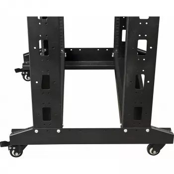 Freestanding rack Inter-Tech SRB-6618 18U Black 400 kg capacity