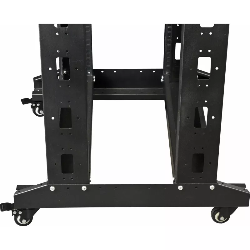 Freestanding rack Inter-Tech SRB-6618 18U Black 400 kg capacity