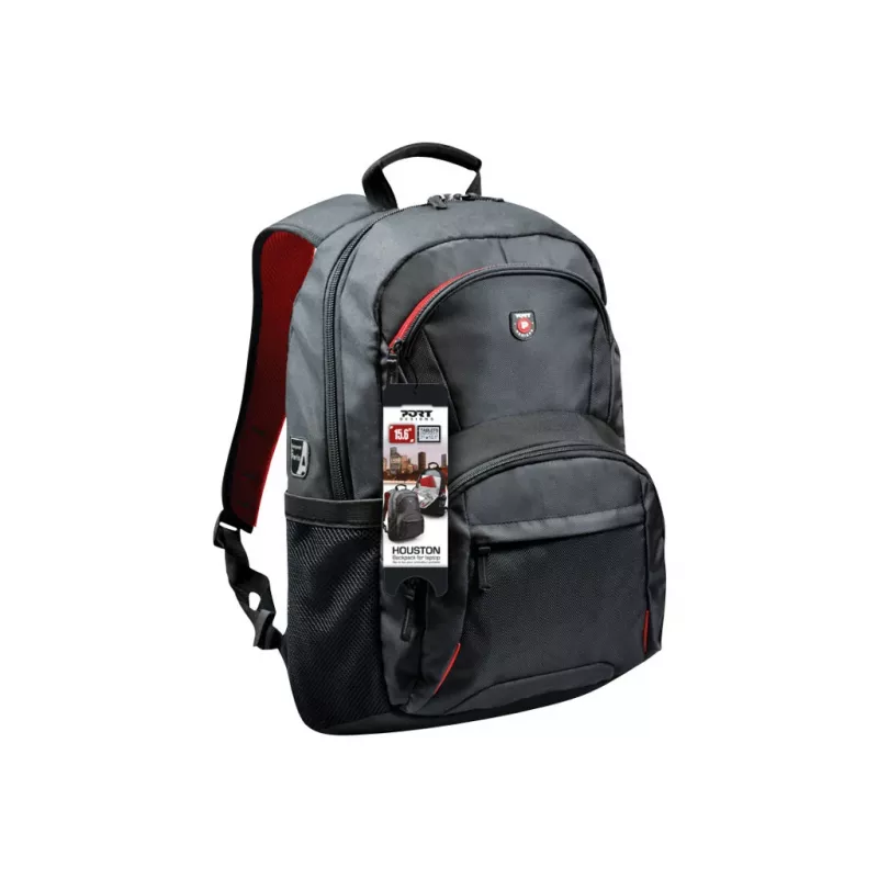 Port Designs Houston backpack Casual backpack Black Nylon, Polyester