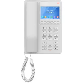 IP Phone Grandstream Networks GHP630 White 2 lines LCD Wi-Fi