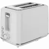 Electric Toaster, white, 220-240V, 50-60Hz, 920-1080W, 2 slots, 3 modes, 7 browning levels
