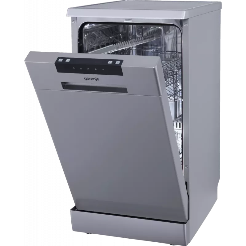 Gorenje GS522E10S Dishwasher, E, Free standing, Width 45 cm, Number of place settings 10, Grey