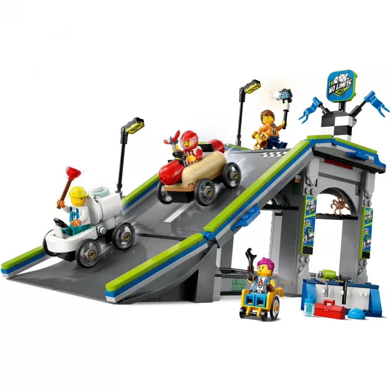 LEGO CITY 60460 No Limits: Race Car Ramp Truck